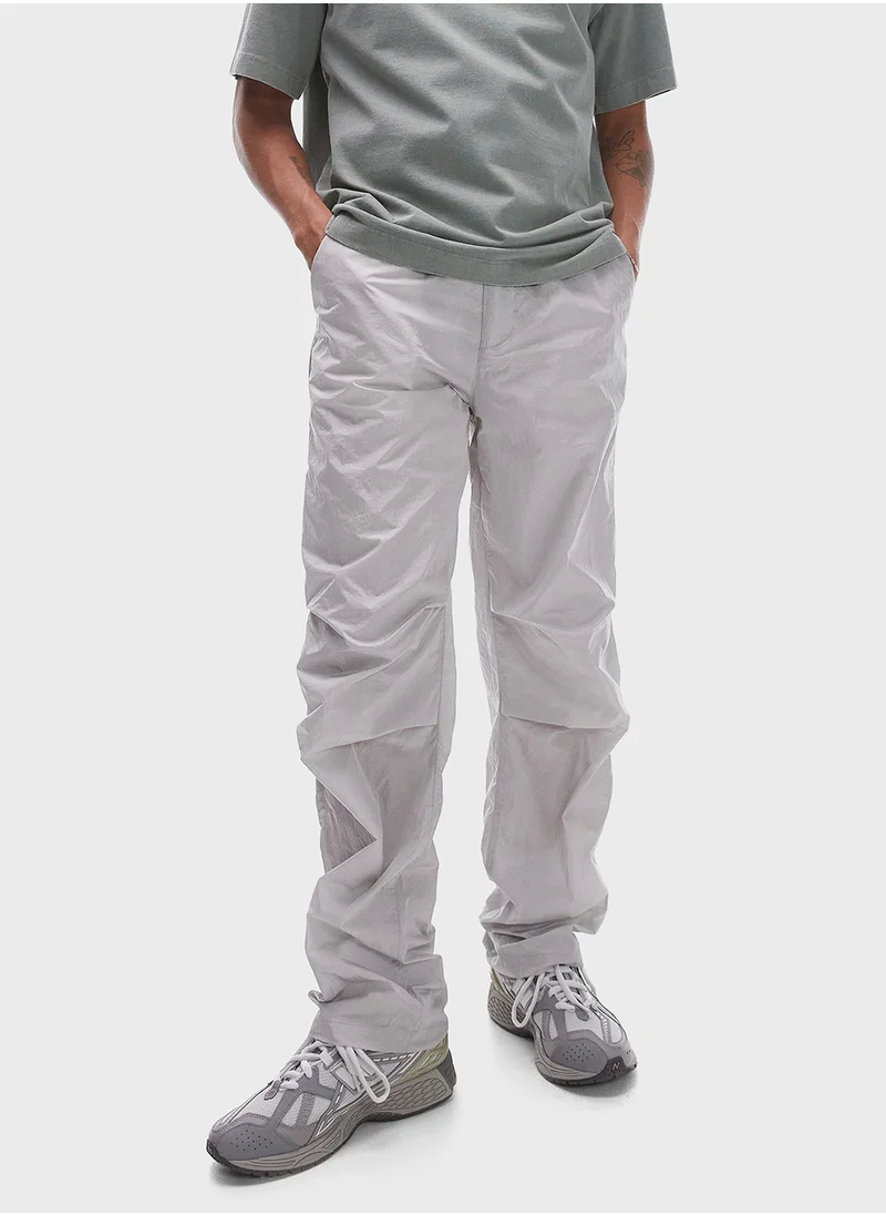 توب مان Topman relaxed trousers in grey