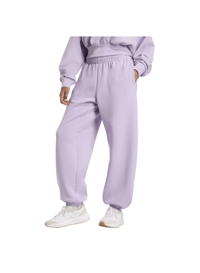 Adidas W All Szn Sl Pt Purple Training Pants For Women XS  - Image 2