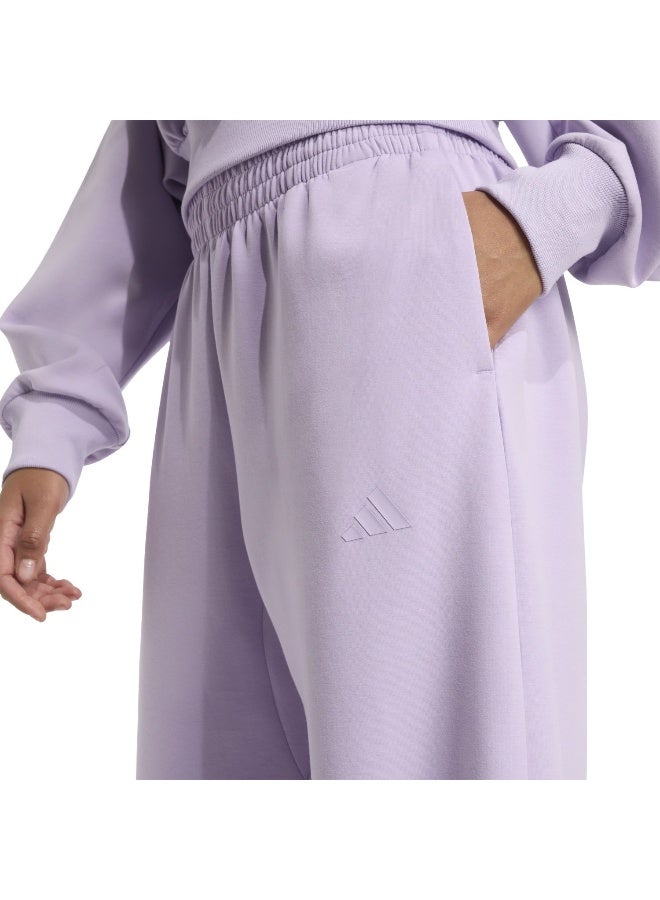Adidas W All Szn Sl Pt Purple Training Pants For Women XS  - Image 5