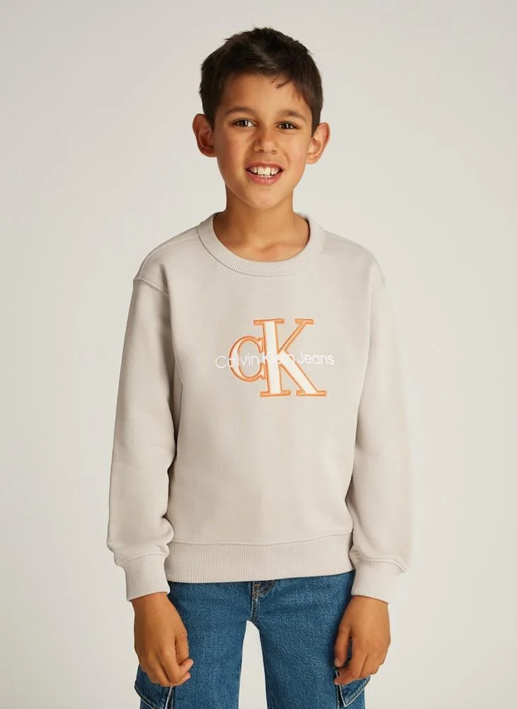 كالفن كلاين جينز Youth Graphic Logo Sweatshirt