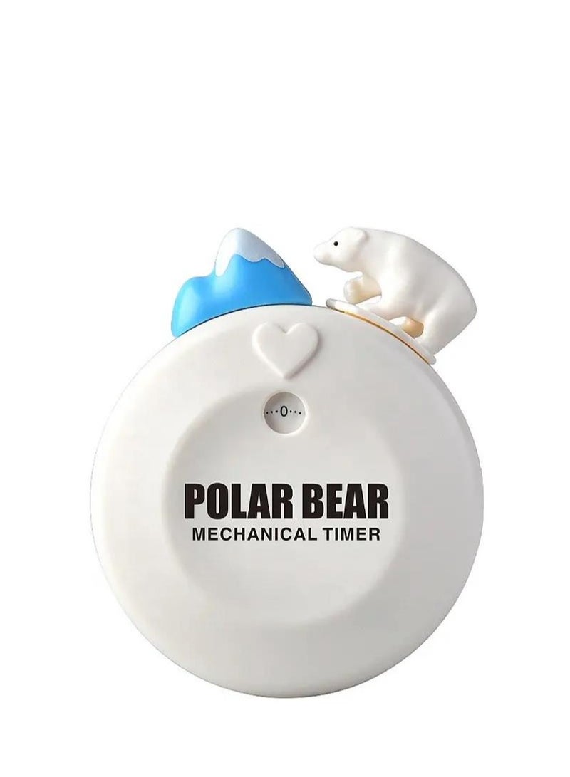 Y&D Creative Mechanical Cartoon Timer White