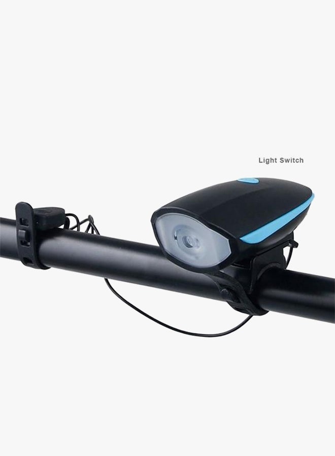 فلرا مصباح LED مع بوق كهربائي للدراجة الهوائية - Image 3