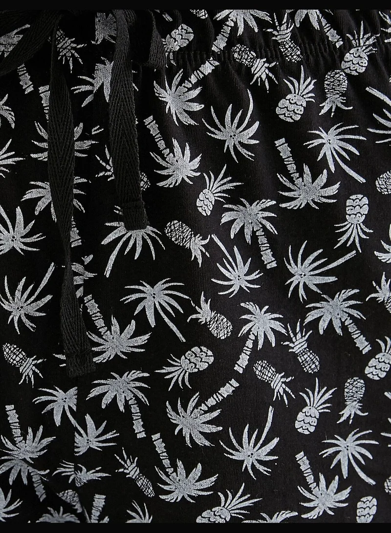 KOTON Printed Shorts Cotton