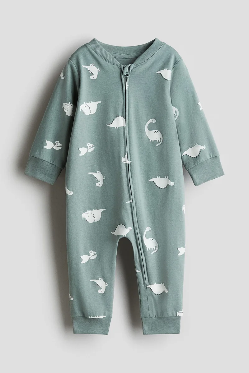 H&M Patterned sleepsuit