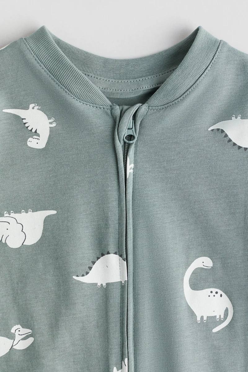 H&M Patterned sleepsuit