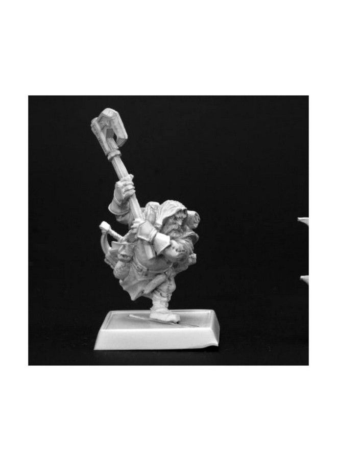 Reaper - Harsk Iconic Male Dwarf Ranger 60004 Pathfinder Miniatures Unpainted - Image 1