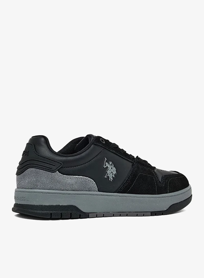 U.S. Polo Assn. BLACK MEN LIFESTYLE COMFORT SNEAKERS for Men | Best Price UAE