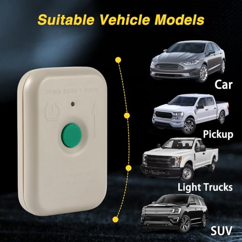 KPALAG TPMS Sensor Tool TPMS Relearn Tool Compatible with Ford Lincoln TPMS Reset Sensor Programming Training Tools Tire Pressure Monitoring System Replace #: 8C2T-1A203-AB TPMS-19 8C2Z-1A203-A - Image 4