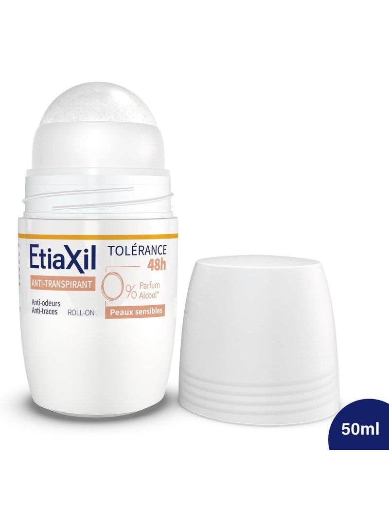Etiaxil Tolérance Anti-Perspitant Sensitive Skin Roll-On 50 ml - Image 2
