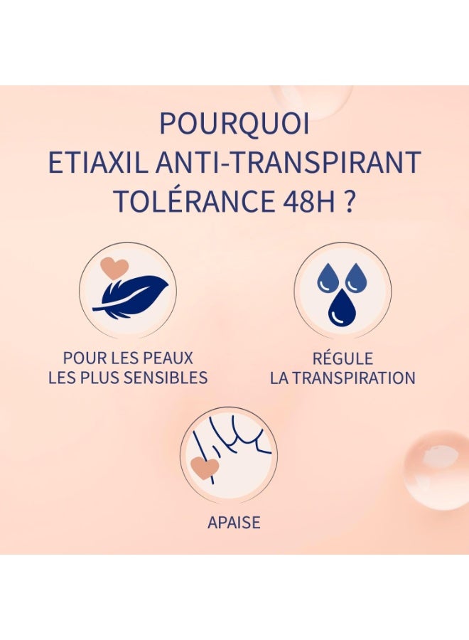 Etiaxil Tolérance Anti-Perspitant Sensitive Skin Roll-On 50 ml - Image 3