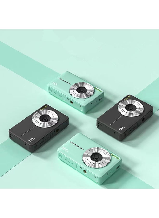 Generic DC403 HD Digital Camera Campus HD Small Student Entry-level Portable Card Machine CCD Camera-Body Color:Green Fixed Focus  - Image 1