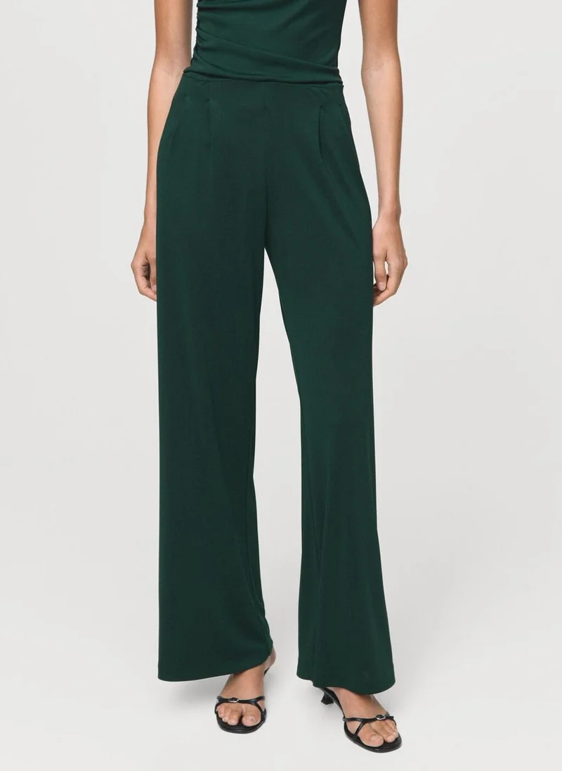 MANGO Dart palazzo trousers