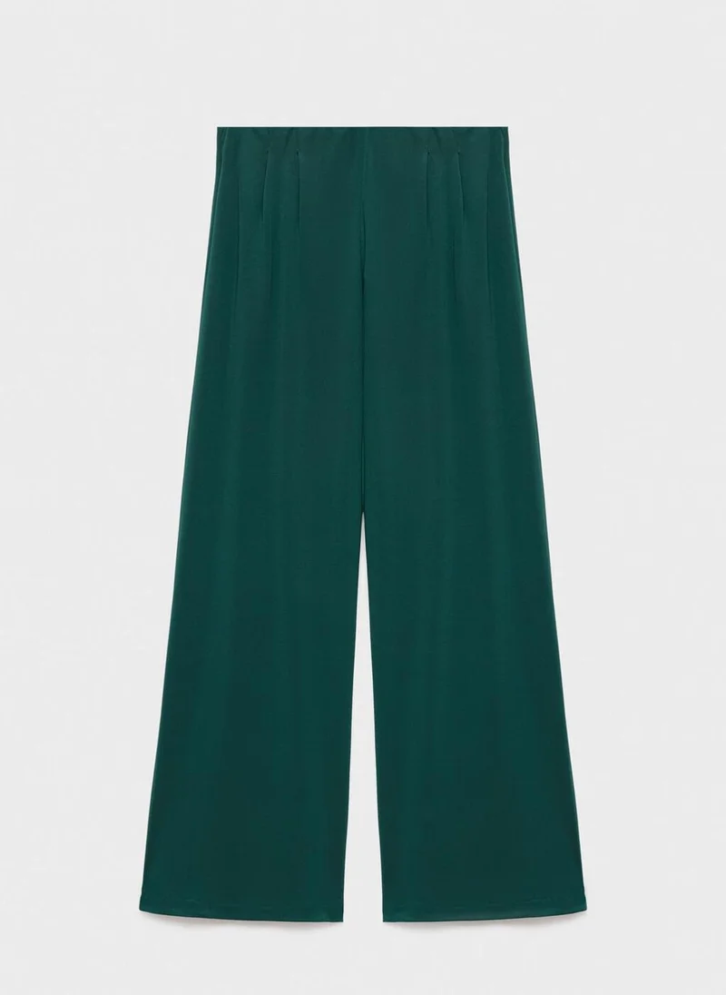 MANGO  Dart palazzo trousers for Women | Best Price UAE