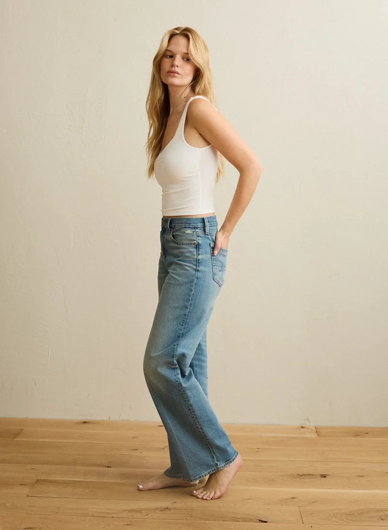 American Eagle  AE Curvy High-Waisted Stovepipe Jean for Women | Best Price UAE