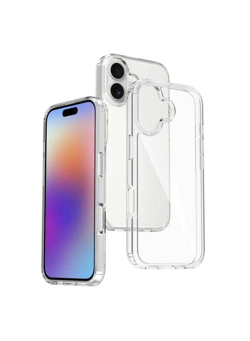 بروستايل غطاء خلفي شفاف لهاتف iPhone 17 | تصميم فائق الوضوح | حماية للكاميرا