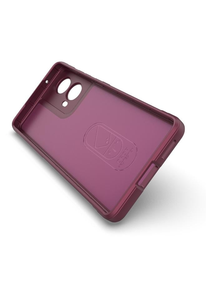 S-TOP Case For Motorola Moto G85 5G Global Magic Shield TPU + Flannel Phone Case - Image 4