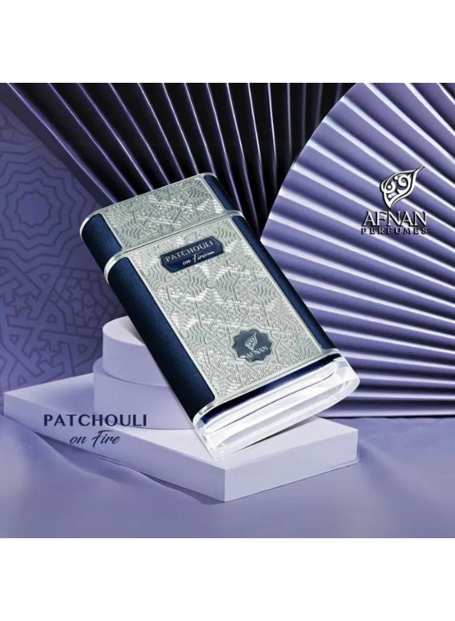 Afnan Patchouli on Fire Eau De Parfum 80ml - Image 3