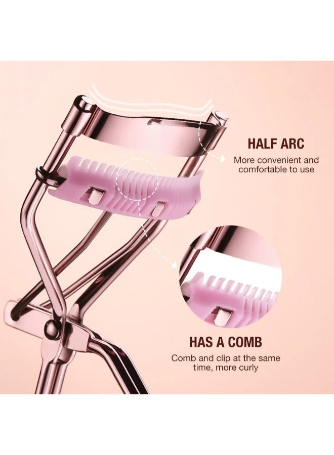 O.TWO.O O TWO O Extreme Volume Eyelash Curler Professional Long Lasting Curl Natural Lift Eye Makeup Tool - Image 5