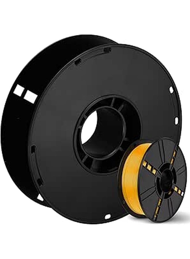 Cable Reel Cord Storage Organizer 1 Kg Plastic Hollow Black Extension Cord Management Spool For Camping RV Motorhome Use - Image 1
