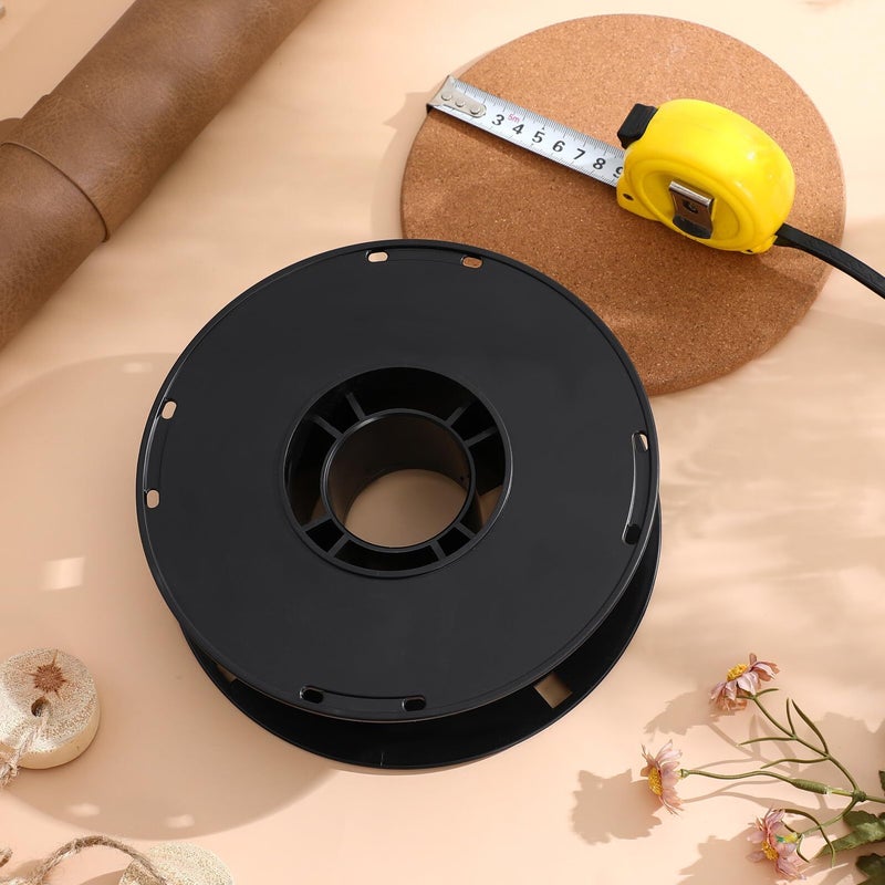 Cable Reel Cord Storage Organizer 1 Kg Plastic Hollow Black Extension Cord Management Spool For Camping RV Motorhome Use - Image 5