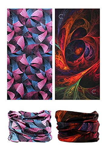 LANCHY Head Wrap Headwear Headband Bandana Face Mask magic scarf for men & women - Image 4