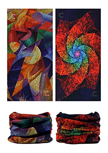 LANCHY Head Wrap Headwear Headband Bandana Face Mask magic scarf for men & women - Image 2