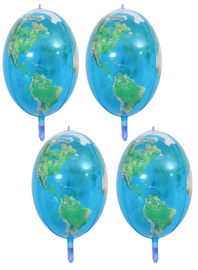 Chictry Globe Balloons Large Planet Foil Balloon for Earth Beach Ball Birthday Earth Day Travel Adventure Themed Inflatable Party Decorations Supplies - Image 2