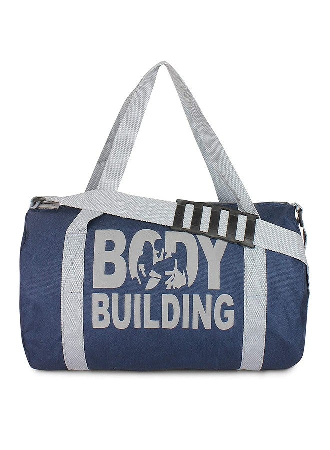 Groupers 20L Gym Bag - Water-Resistant Duffle with Shoe Pocket, Adjustable Strap, Pack of 1, Blue (43×25×20 cm) - Travel & Workout Weekender for Men & Women - Image 1