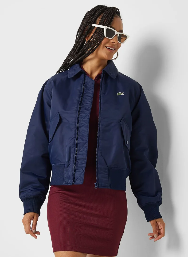 LACOSTE Logo Pocket Detail Jacket