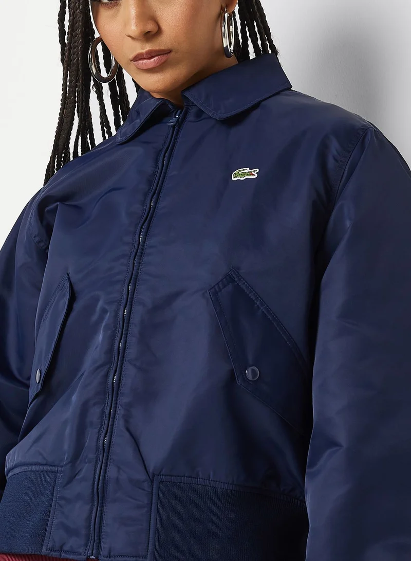 LACOSTE Logo Pocket Detail Jacket