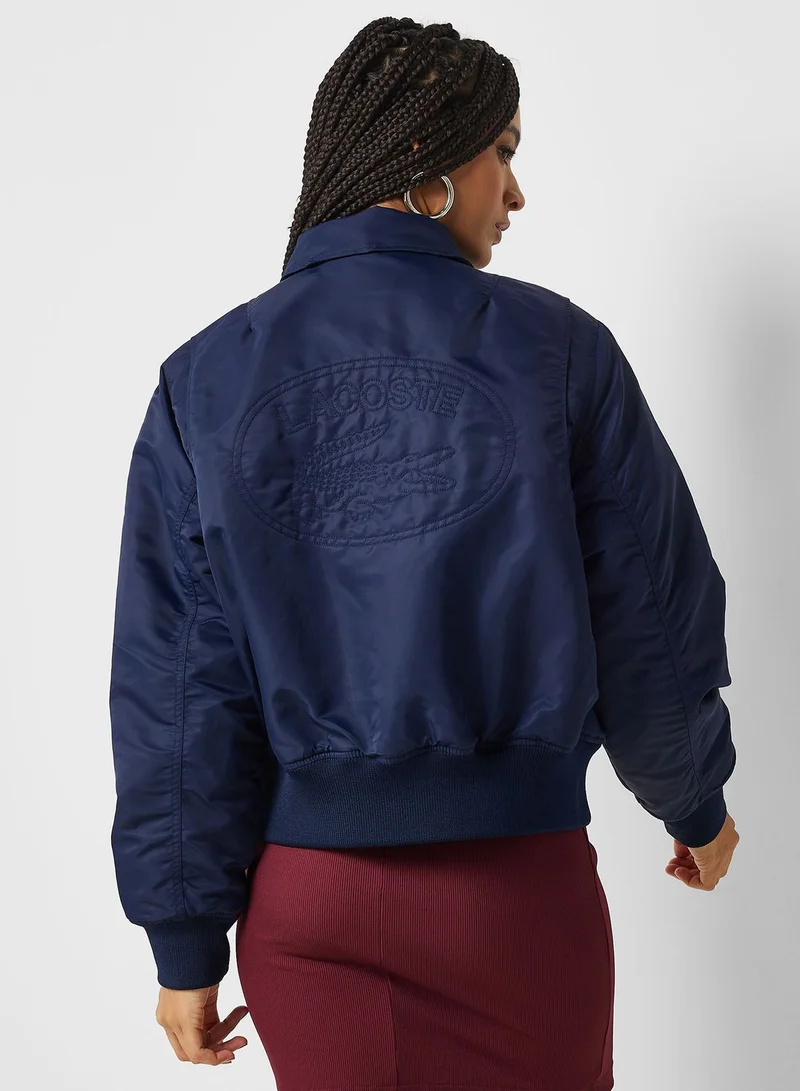 LACOSTE Logo Pocket Detail Jacket