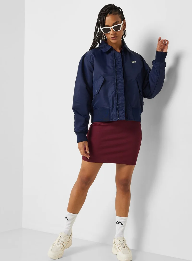 LACOSTE Logo Pocket Detail Jacket