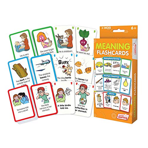 Junior Learning JL207 Meaning Flashcards Medium - Image 1