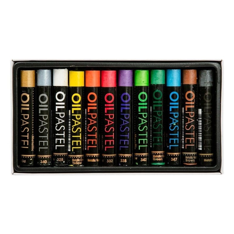 Mungyo Gallery Artist Oil PastelMetallic Shades - Image 1
