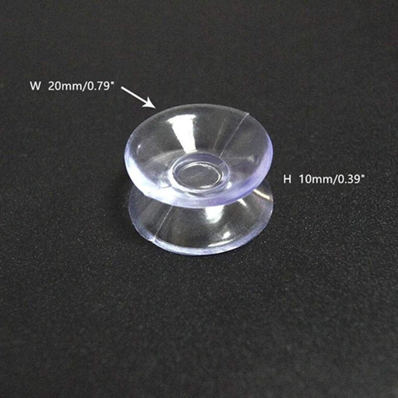 bnafes مجموعة من 12 قطعة من أكواب الشفط المزدوجة الجوانب لأسطح الطاولات الزجاجية، لمنع انزلاقها، واقيات أسطح الطاولات الزجاجية، فواصل أسطح الطاولات الزجاجية - Image 4