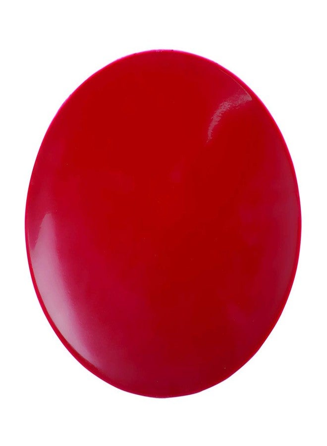 Dycem Non-Slip Mat, Ideal Daily Living Aid for Independent Living and Caregivers, Designed to Address Stabilization and Gripping Problems Found Around The Home, Red Pad 8-1/2" Diameter x 1/8"