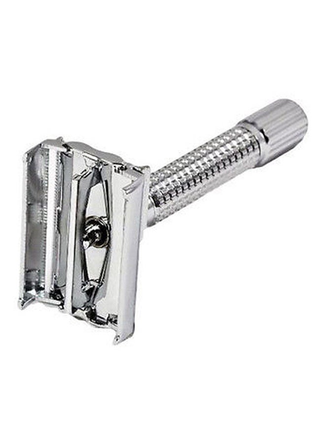 شاربدو ماكينة حلاقة بطرفين، قطعة واحدة فضي 4X8.5X3سم - Image 1