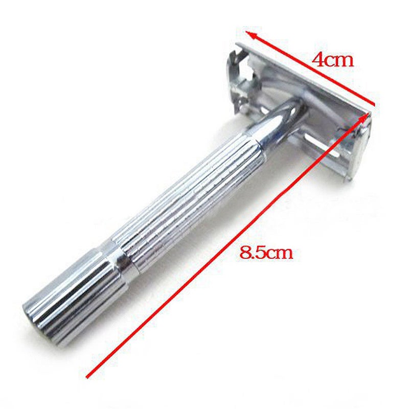 شاربدو ماكينة حلاقة بطرفين، قطعة واحدة فضي 4X8.5X3سم - Image 3