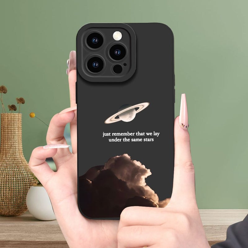 لحافظة هاتف iPhone 16 Pro مزيج ألوان السحابة النجمية رقم 1، مطبوعة بتقنية الأشعة فوق البنفسجية - Image 1