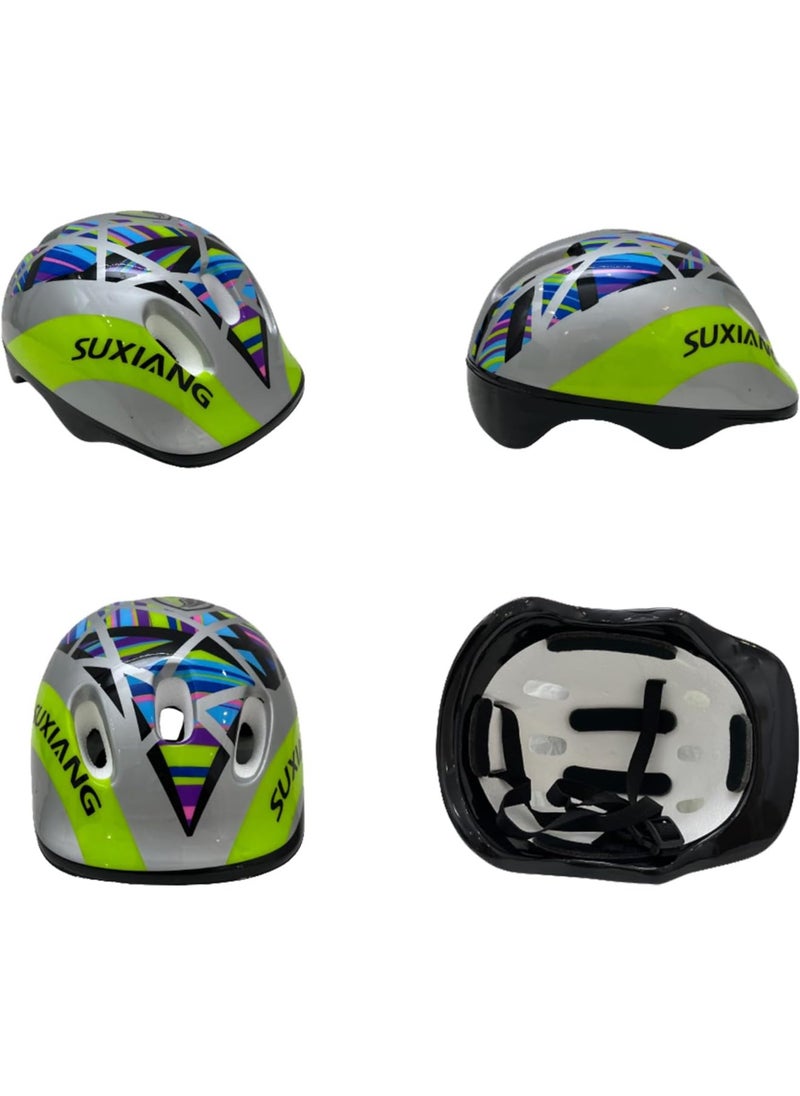 SportQ SportQ Children's Helmet, Adjustable to Wear While Skiing and Cycling for Children - Multi Color  - Image 1
