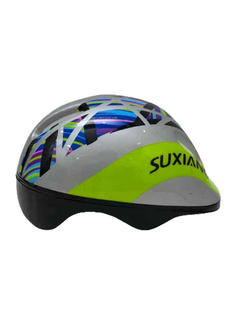 SportQ SportQ Children's Helmet, Adjustable to Wear While Skiing and Cycling for Children - Multi Color  - Image 2