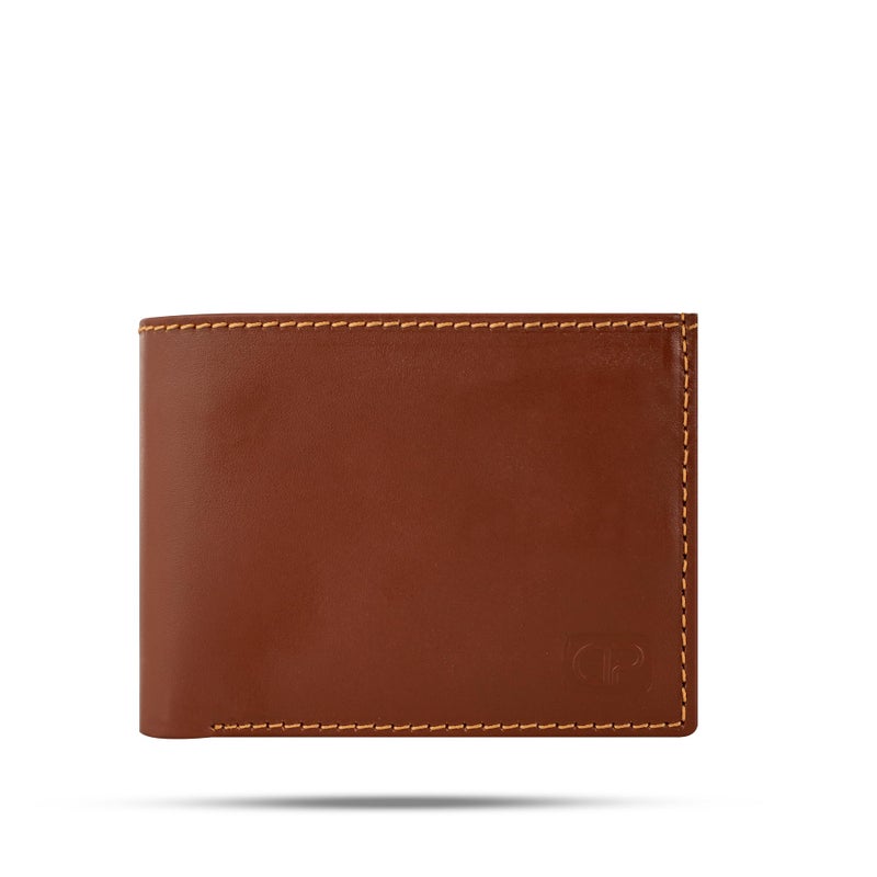 Dipelle Di Pelle™ Men's Genuine Leather Handmade Wallet – Bifold Wallet with 14 Card Slots, 2 Cash Pockets, 3 Mesh ID or Photo Windows – Business Design with High Quality Material (Havan) - Image 3
