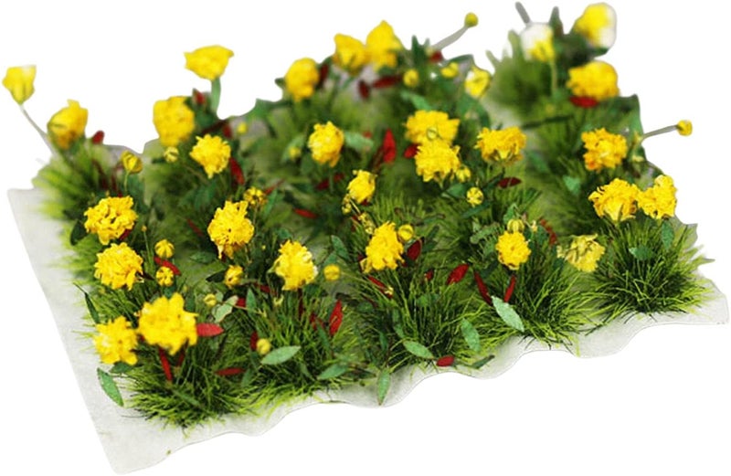 كلاراكو مجموعة زهور مصغرة يمكنك صنعها بنفسك، نموذج سكة حديد، حديقة خيالية، منظر طبيعي مصغر، مواد بناء عشبية، ديكور، ديوراما، زهرة الربيع المسائية - Image 3