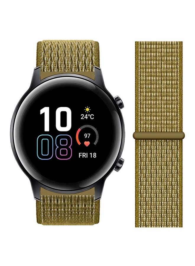 Perfii Replacement Band For Honor MagicWatch 2 42mm Olive Flak - Image 2