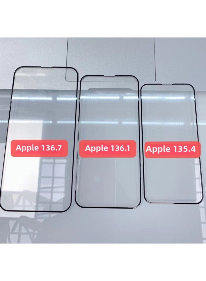 Applicable IPhone16Pro 15 Silk Screen Printing Three Strength High Aluminum Large Arc Tempered Film Apple 12 13 14 Full Screen Film-Color:Three Strong High Aluminum Large Arc Anti-static [blank Version Regular Version]-Dimensions:iPhone 14PROMAX  - Image 2