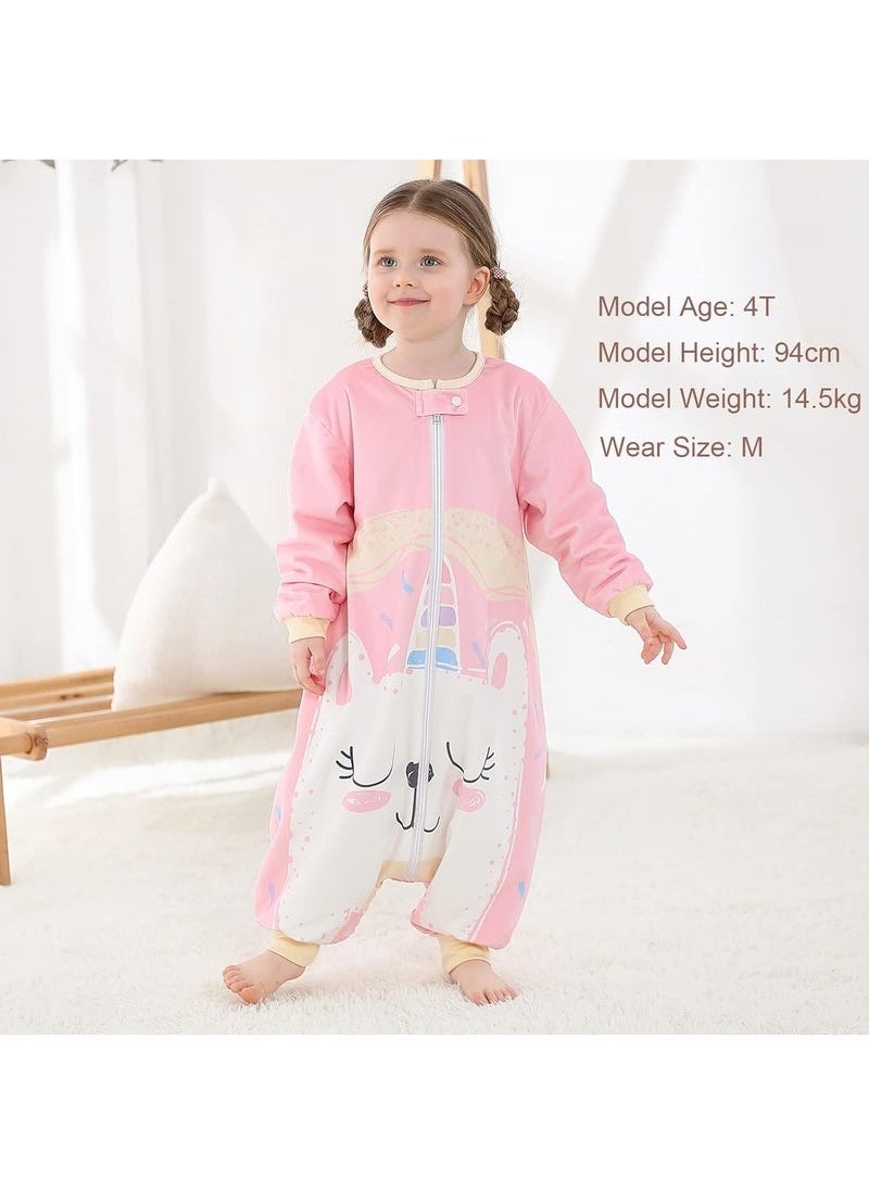 Gonice Baby Sleeping Bag Sack Long Sleeve with Feet Winter Swaddle Wearable Blanket for Boys Girls Duck 1 to 3Years  - Image 5