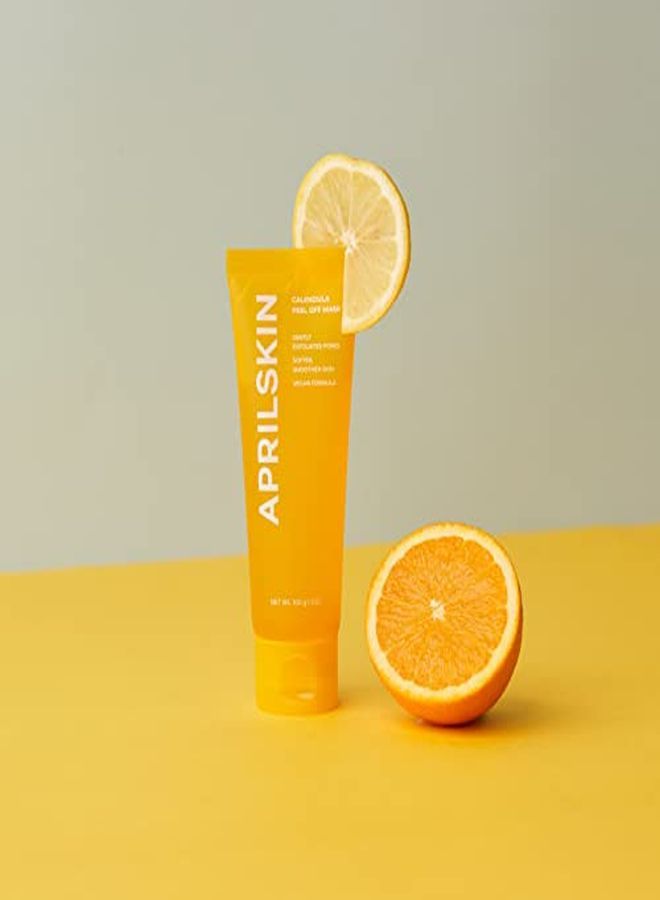 APRILSKIN Calendula Peel Off Mask | Vegan, CrueltyFree | Exfoliating, Soothing & Hydrating | 3.52 Oz | Dry, Sensitive, AcneProne Skin | No Sulfates And Artificial Fragrance  - Image 4