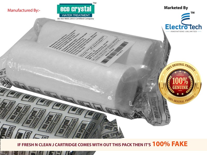 eco crystal Ecocrystal Cartridge for Fresh and Clean J, 5 inch (Pack of 3) - Image 2