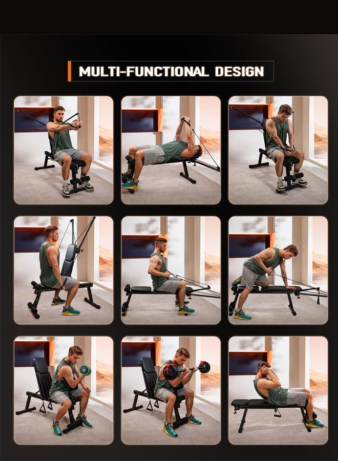 Adjustable Weight Bench,Sports bench,Exercise chair,,bench press Decline Bench Press Punch for Home Gym