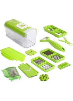 Fruit And Vegetable Chopper And Slicer Set Of 12 Pcs
